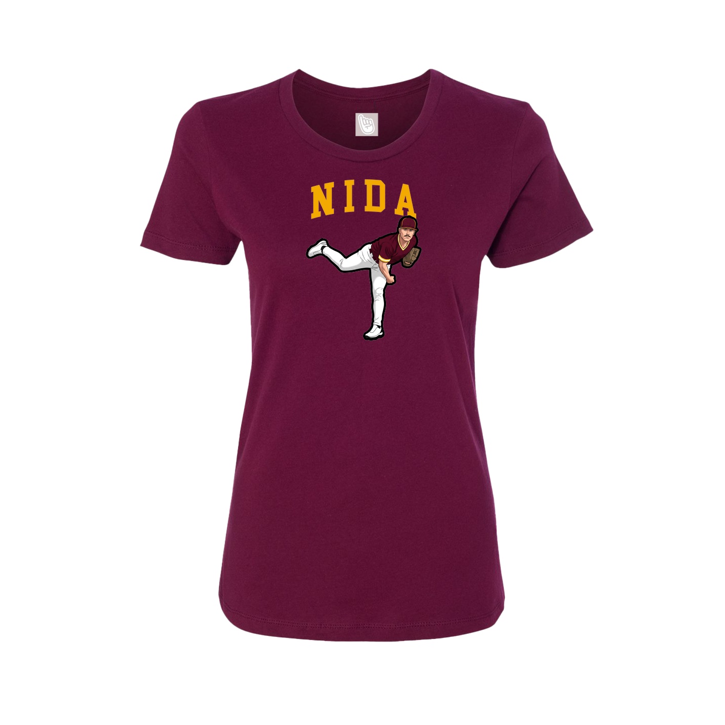 Womens Tee — Shirsey in Maroon