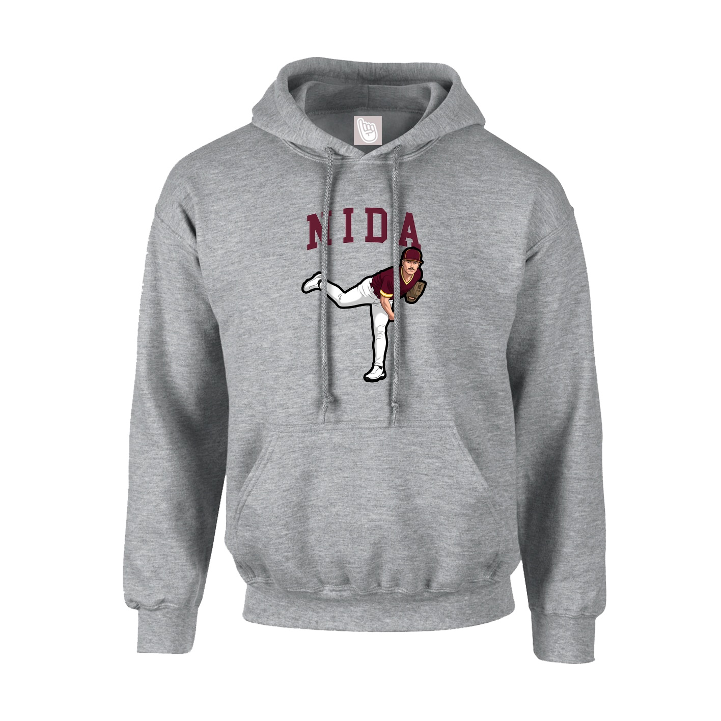 Hoodie — Shirsey in Grey