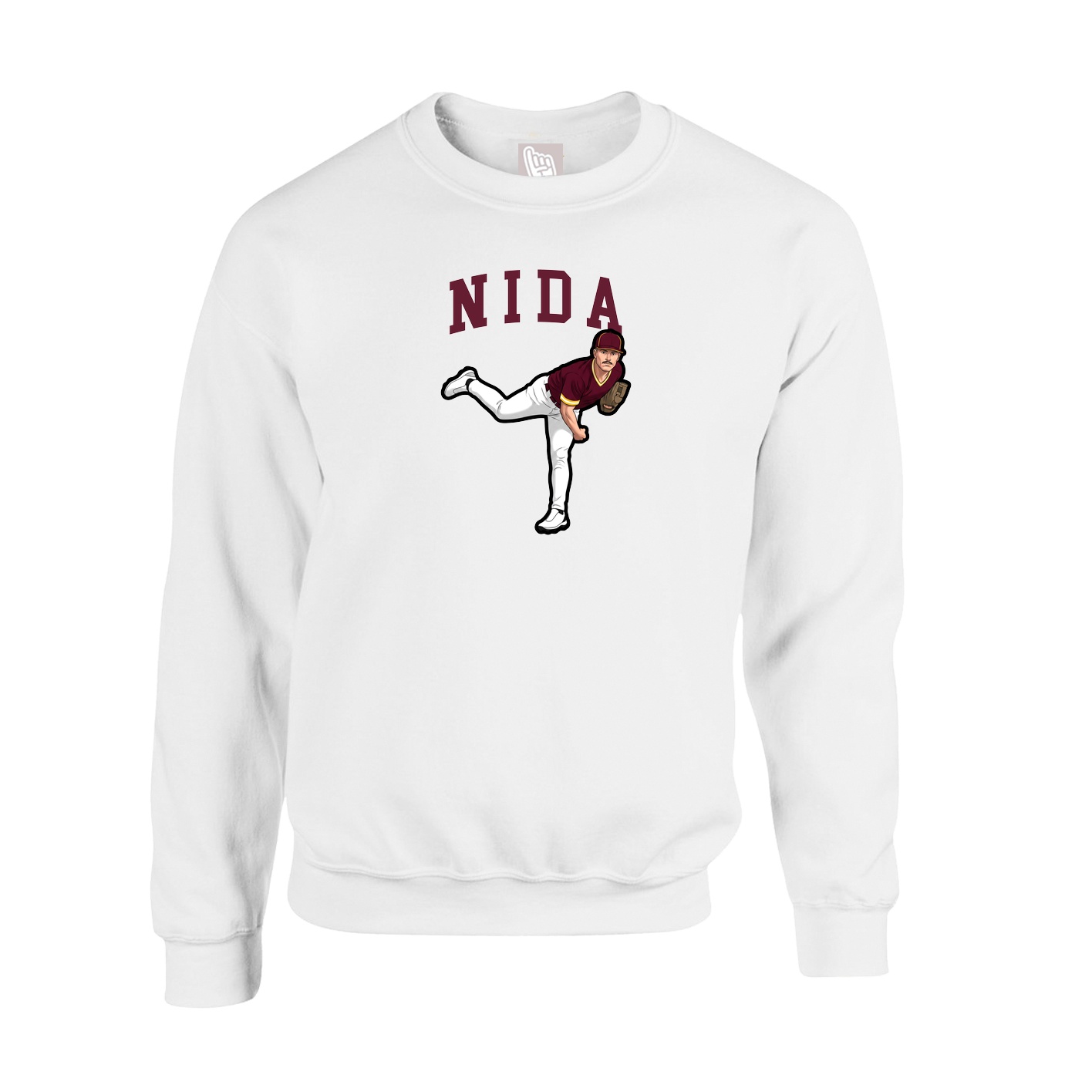 Fleece Crew — Shirsey in White