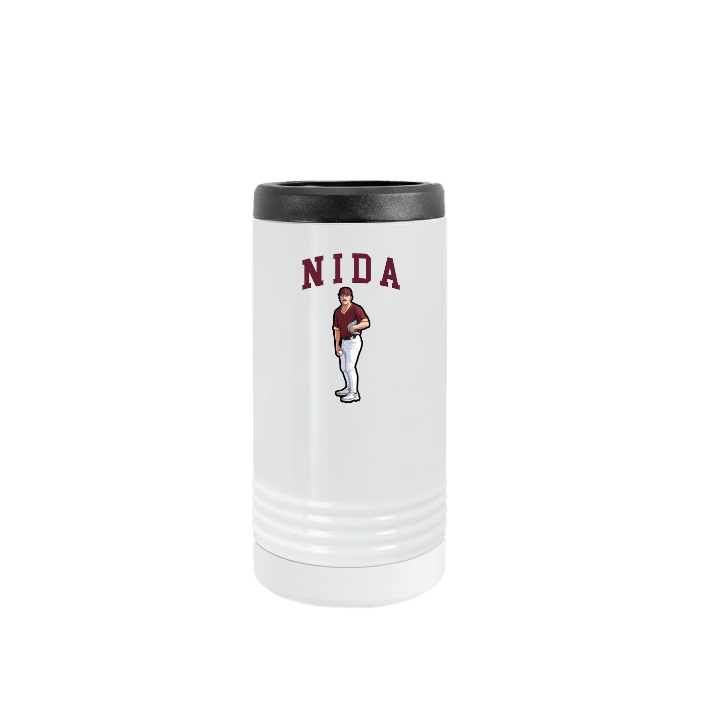 Slim Beverage Holder — Shirsey in White