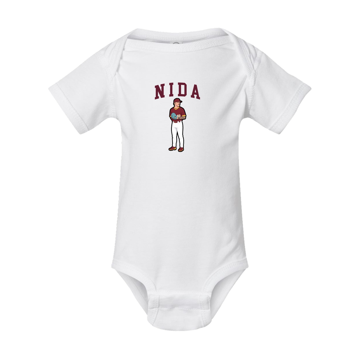 Baby Onesie — Shirsey in White