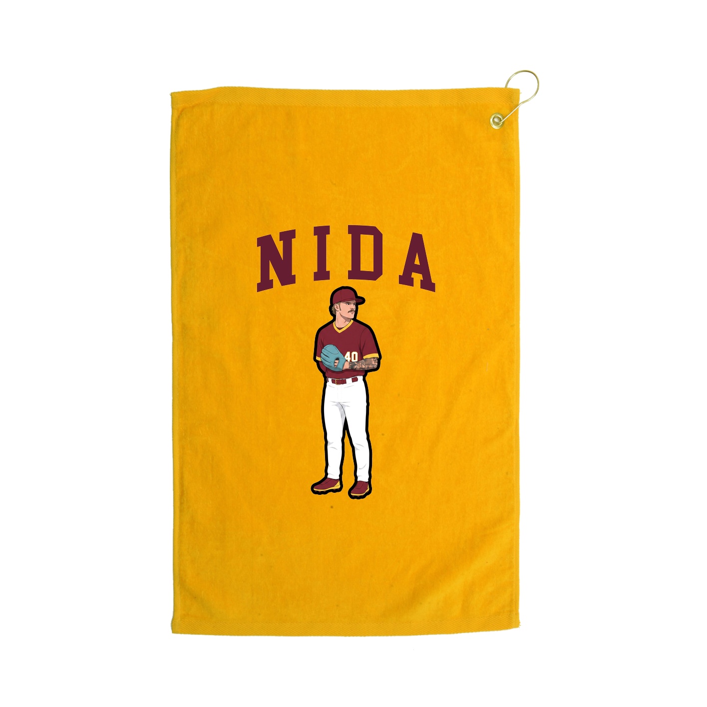 Golf Towel — Shirsey in Gold