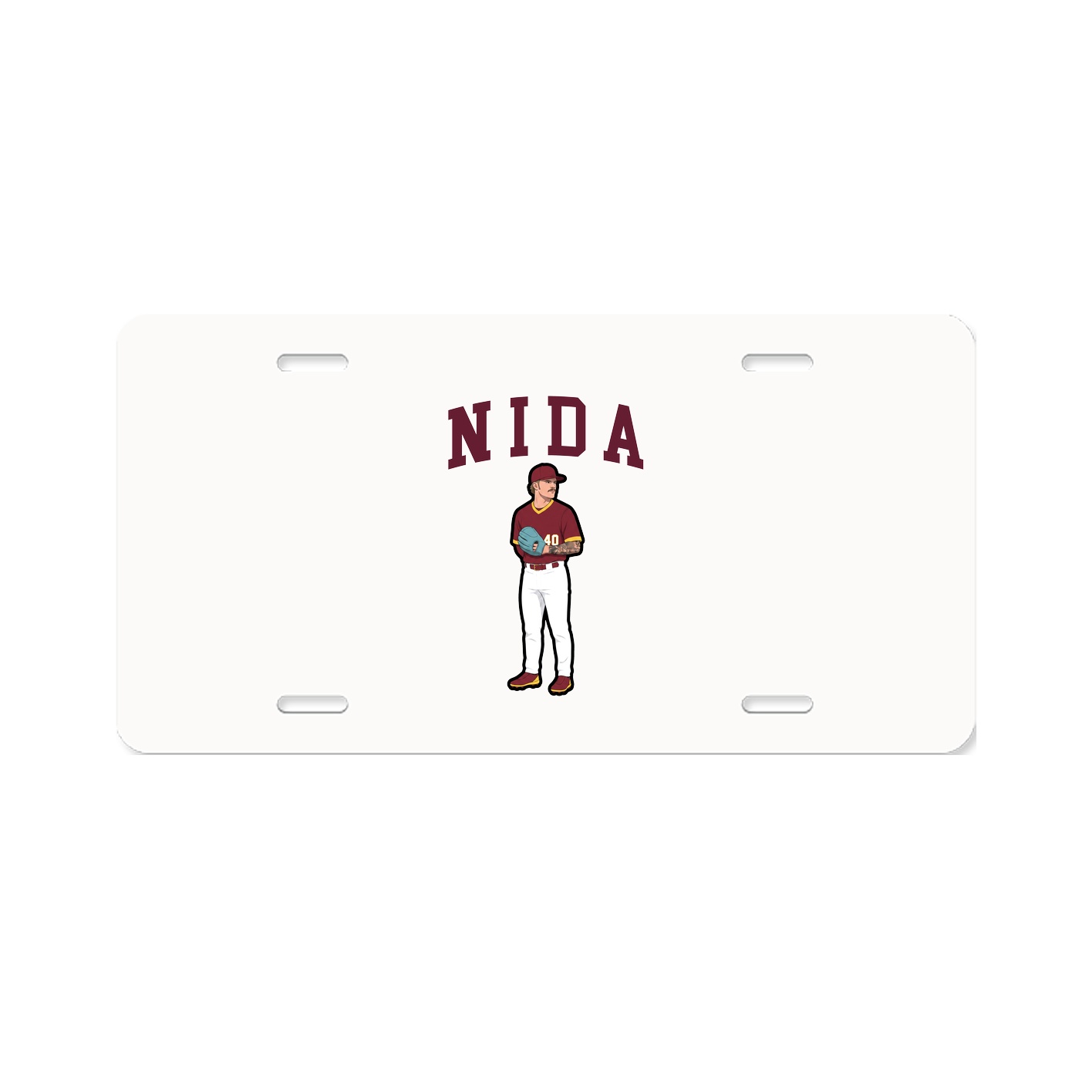 License Plate — Shirsey in Classic