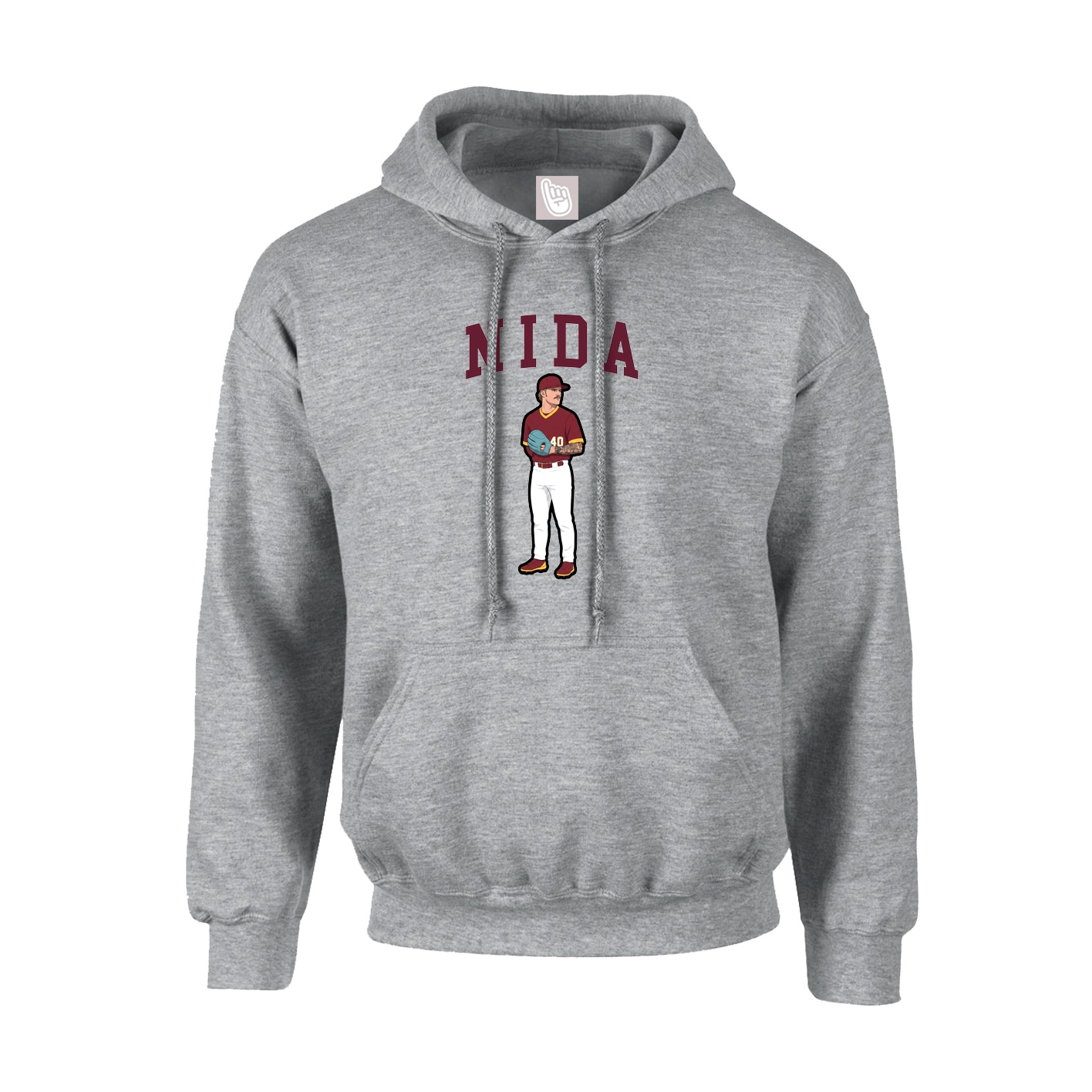 Youth Hoodie — Shirsey in Grey