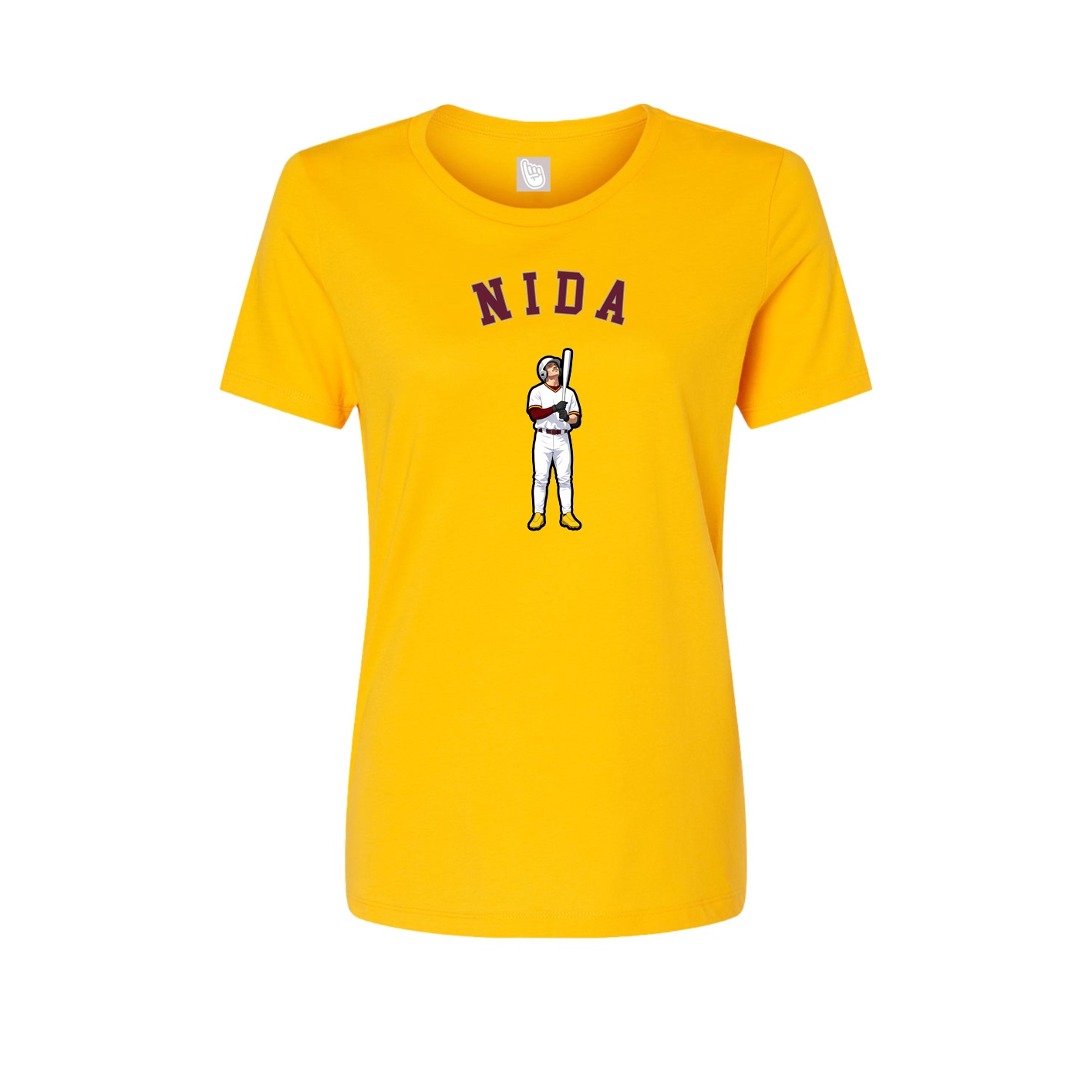 Womens Tee — Shirsey Arch in Gold