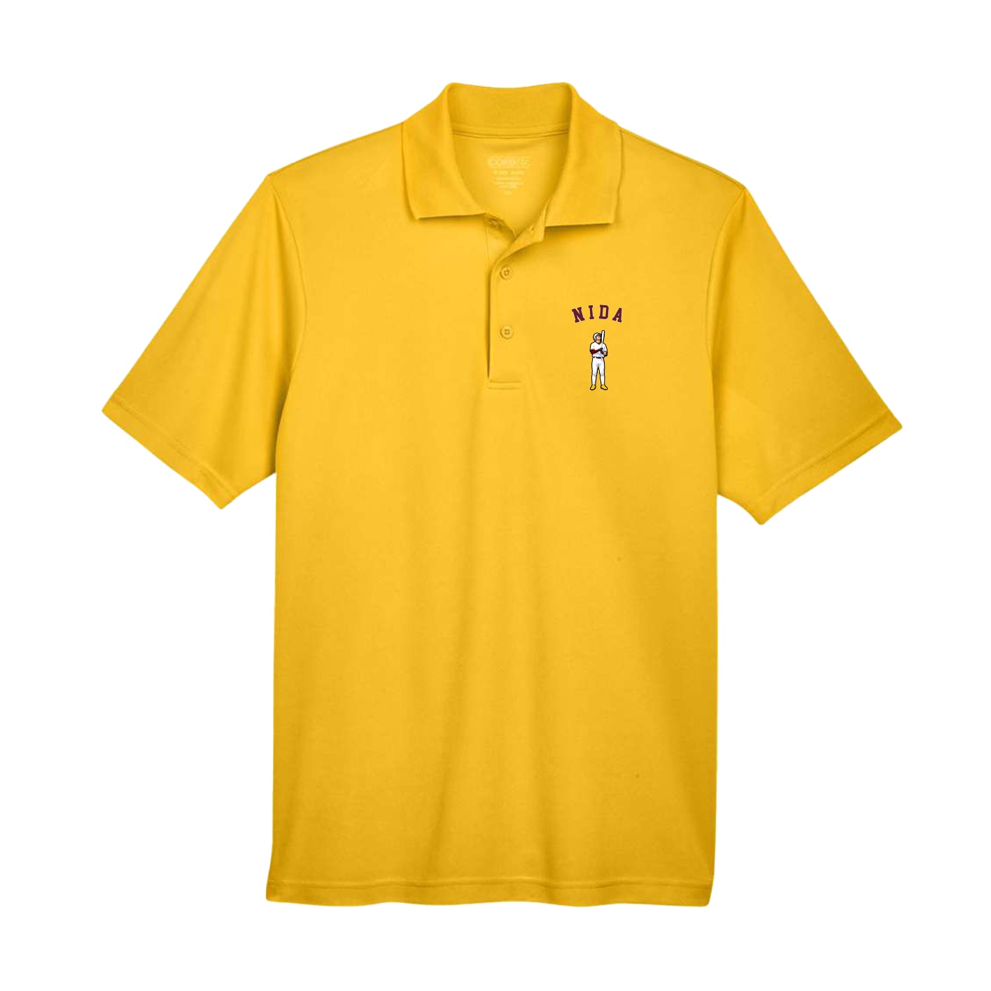 Performance Polo — Shirsey Arch in Gold