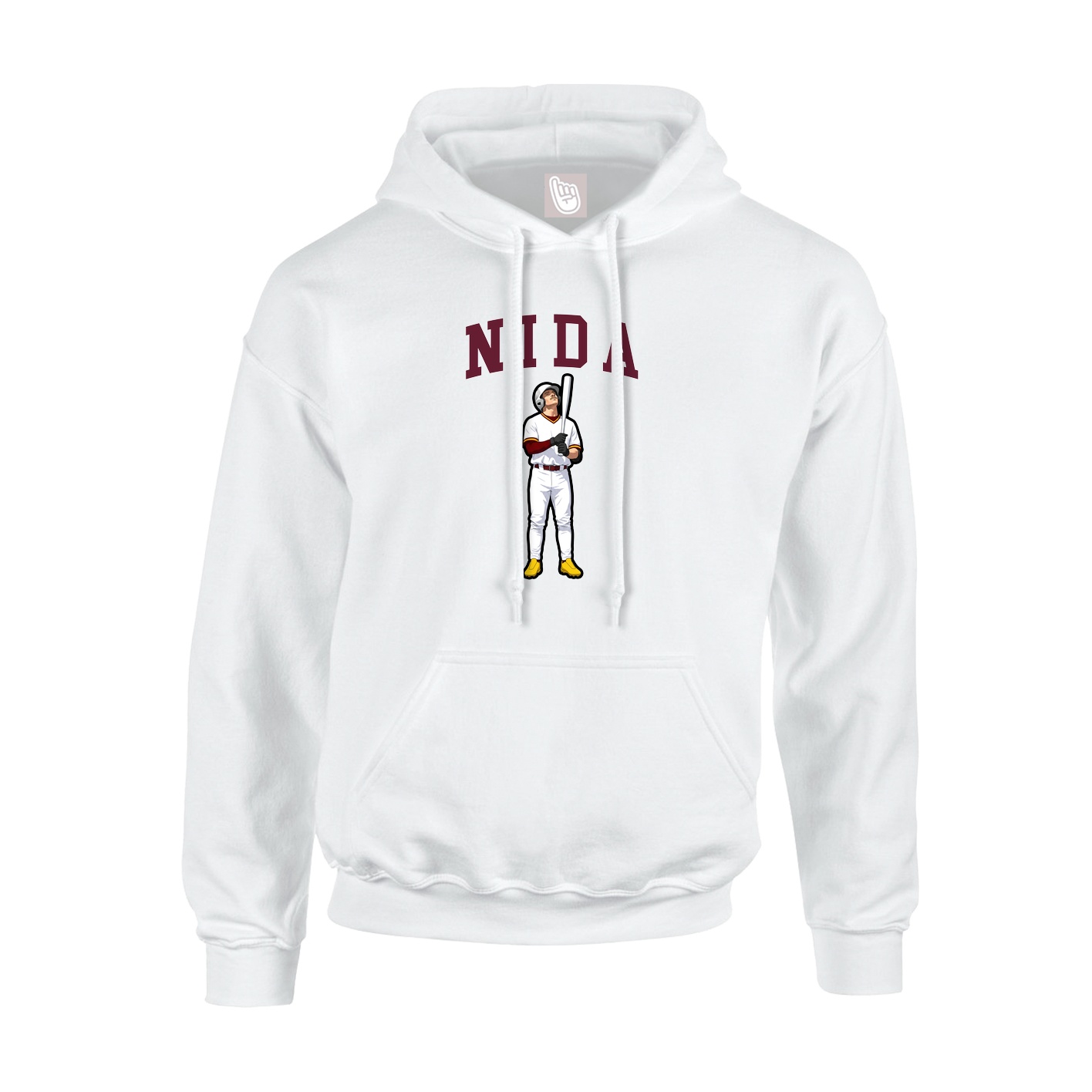 Hoodie — Shirsey in White