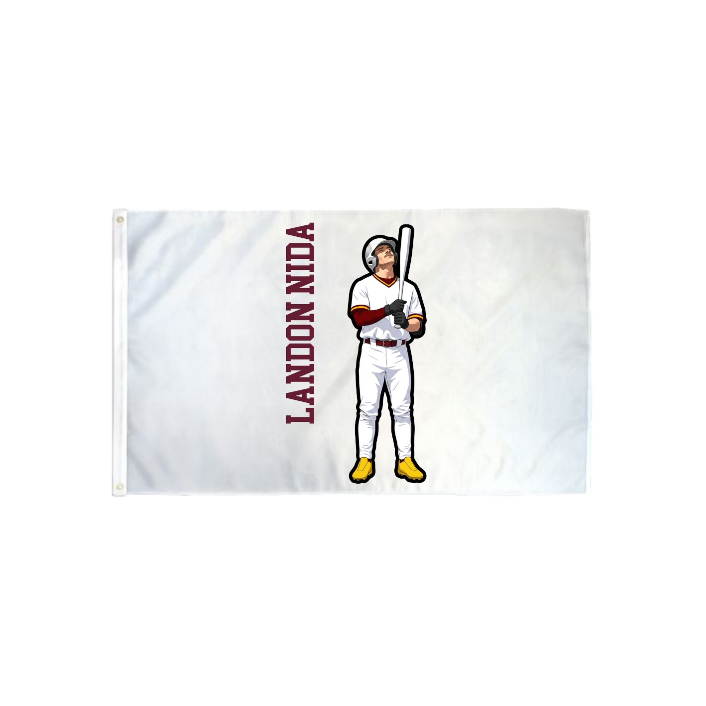 3x5 Flag — Name Vertical in Classic