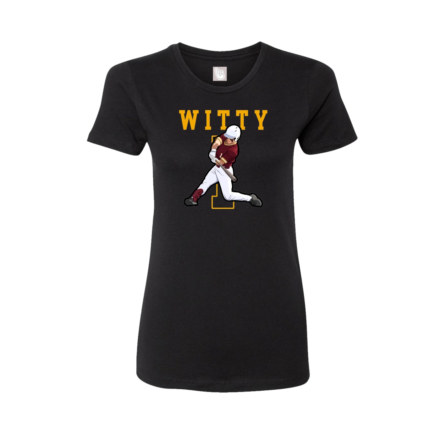 Fitted Women's Tee — Shirsey in Black