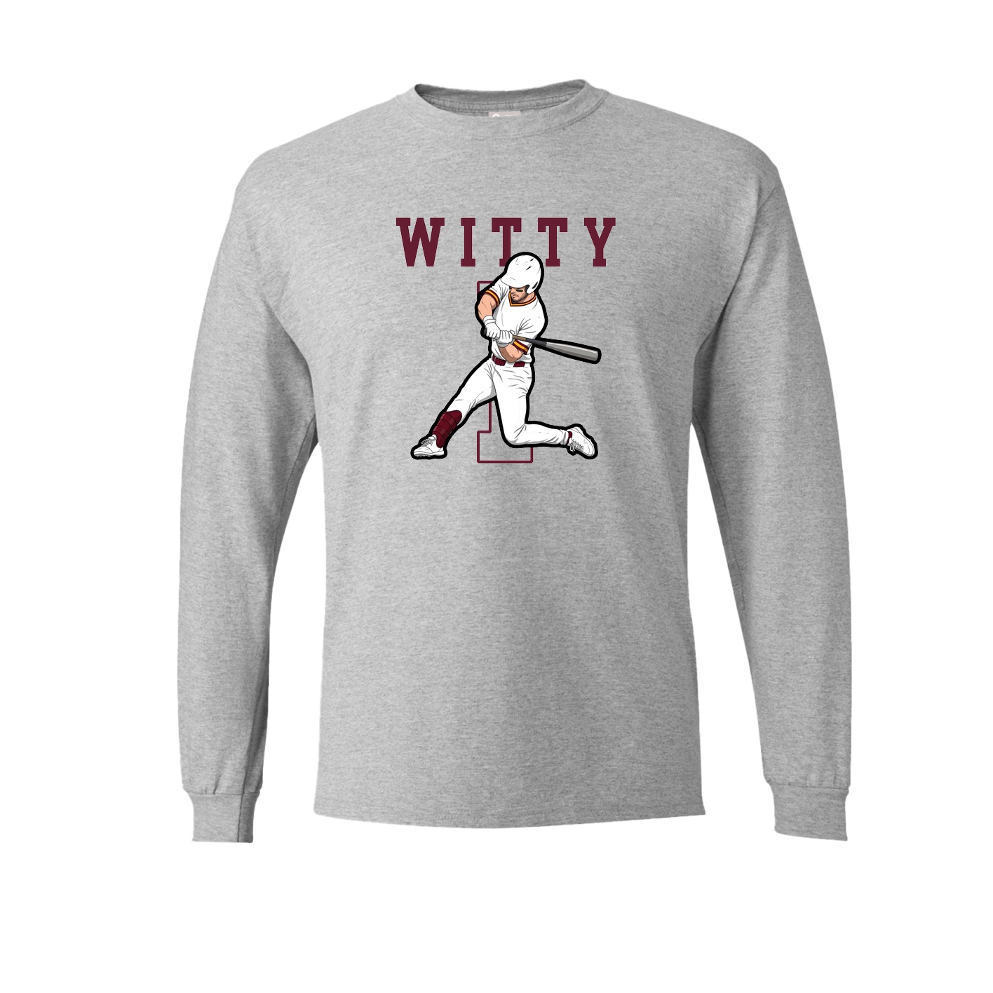 Long Sleeve Tee — Shirsey in Grey