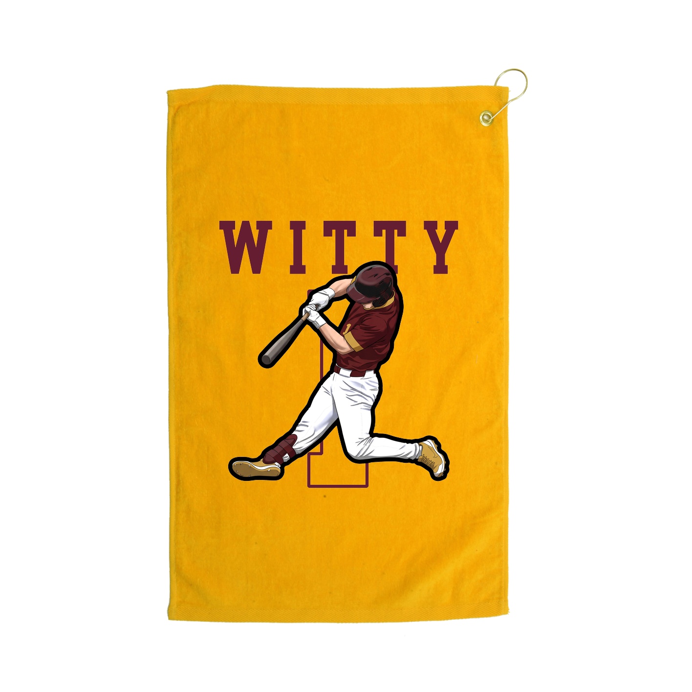 Golf Towel — Shirsey in Gold