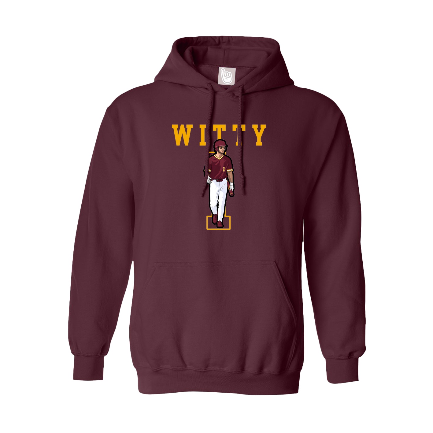Youth Hoodie — Shirsey in Maroon