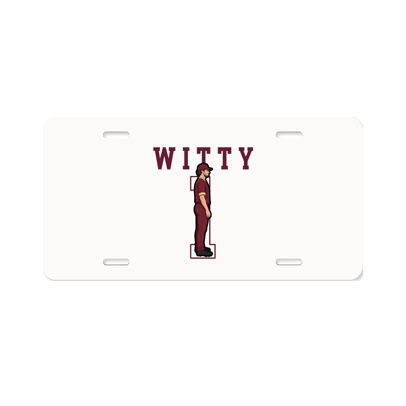 License Plate — Shirsey in Classic