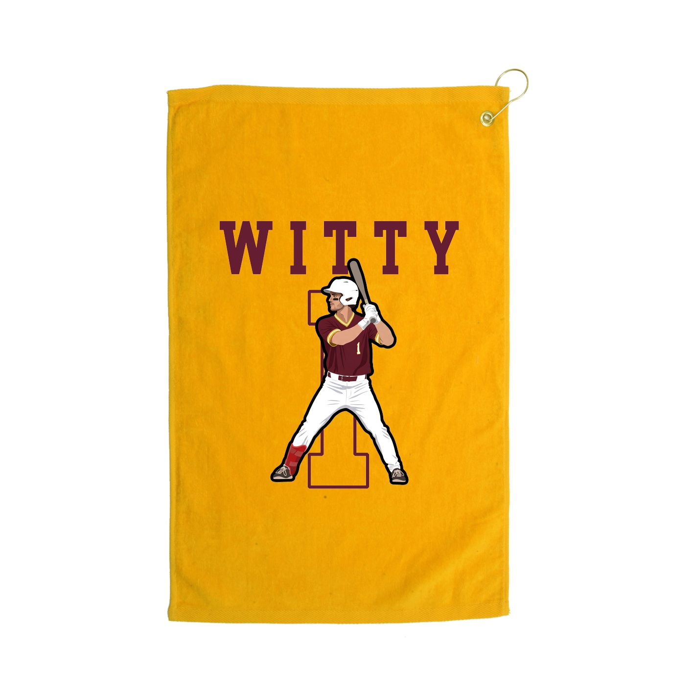Golf Towel — Shirsey in Gold