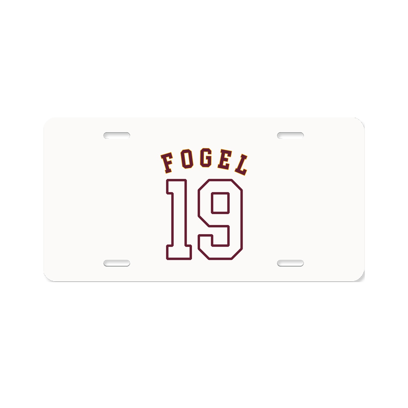 License Plate — Shirsey Arch in Classic