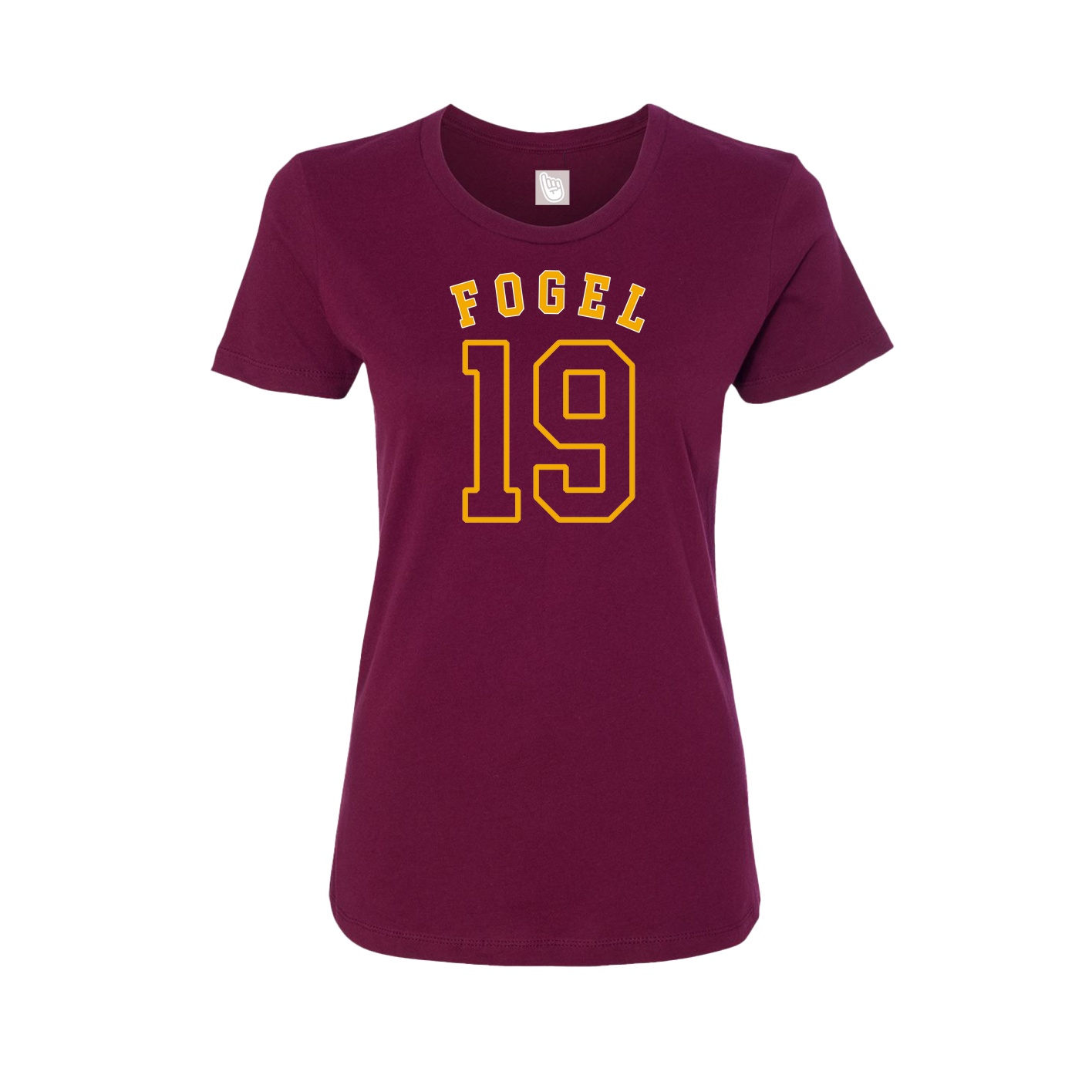 Womens Tee — Shirsey Arch in Maroon
