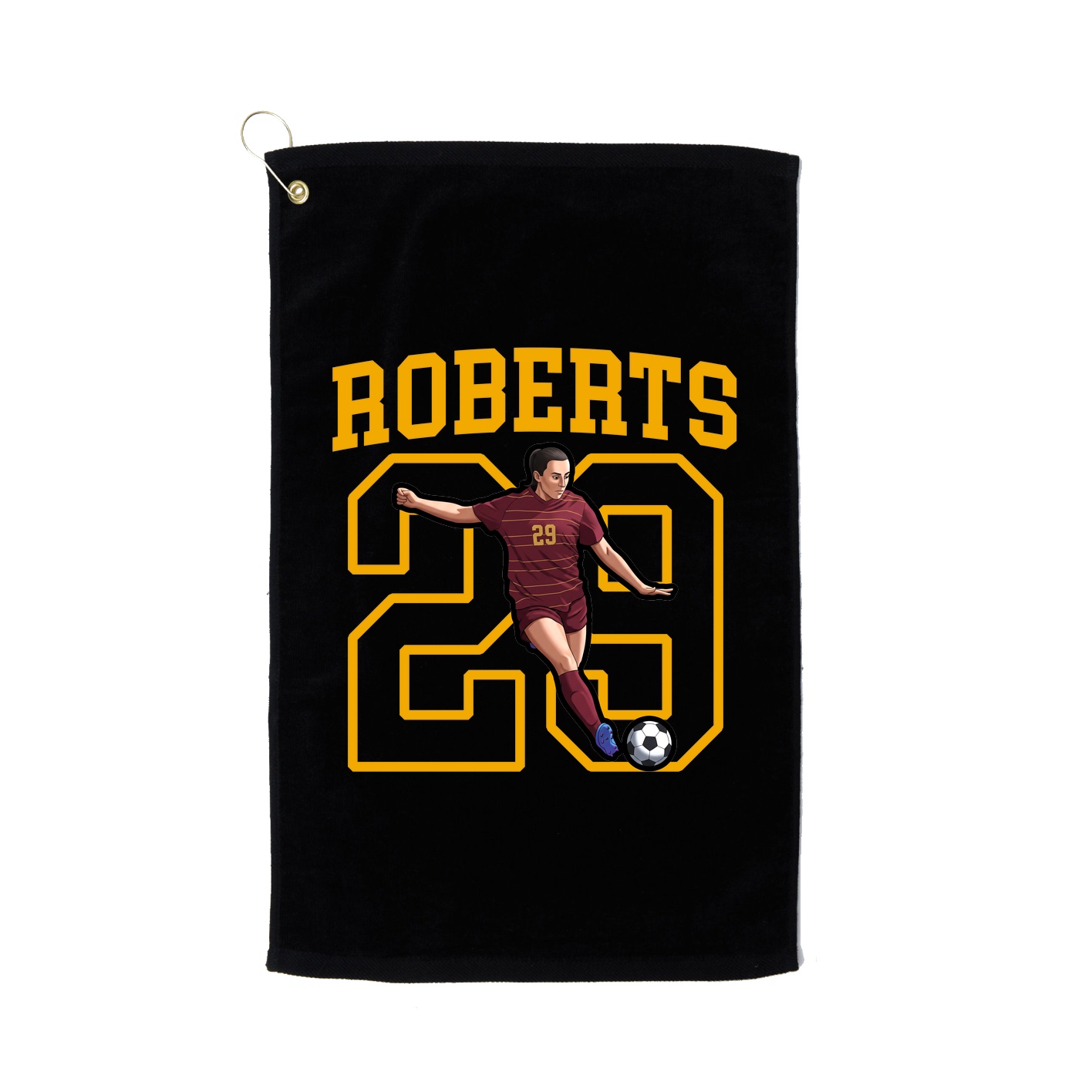 Golf Towel — Shirsey in Black