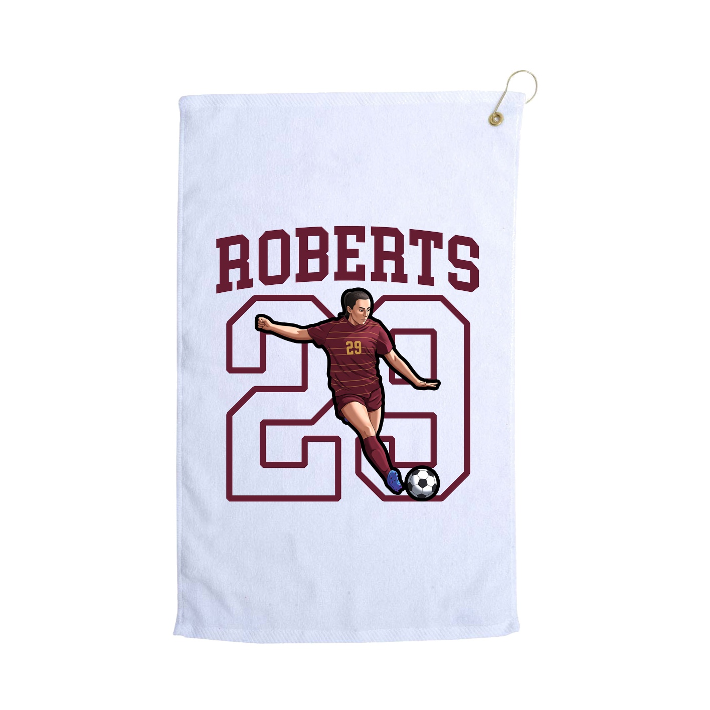 Golf Towel — Shirsey in White