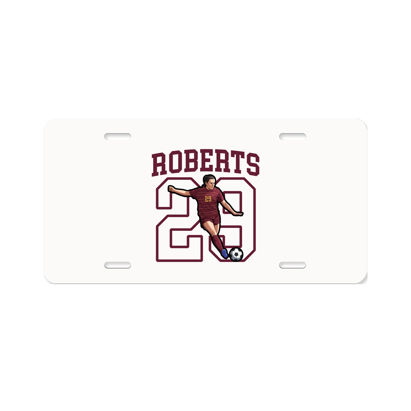 License Plate — Shirsey in Classic