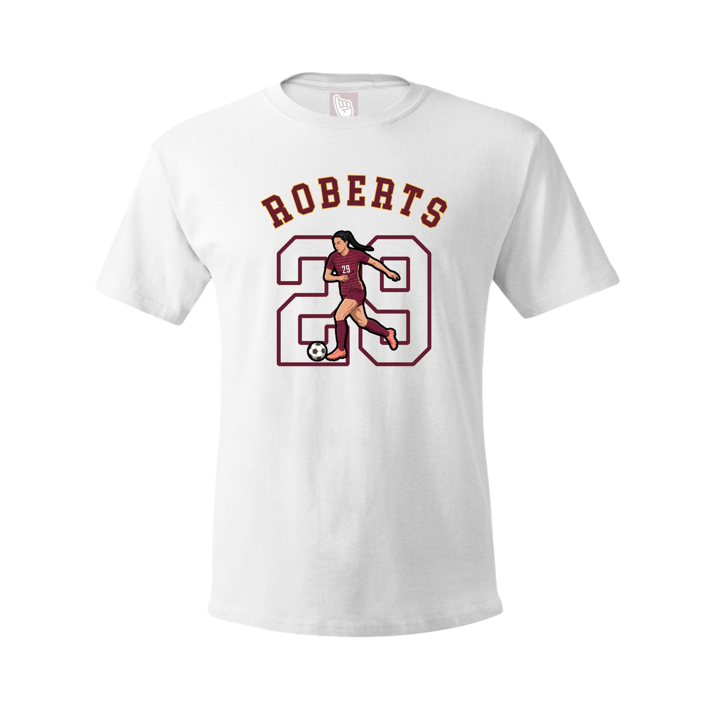 Youth Tee — Shirsey Arch in White