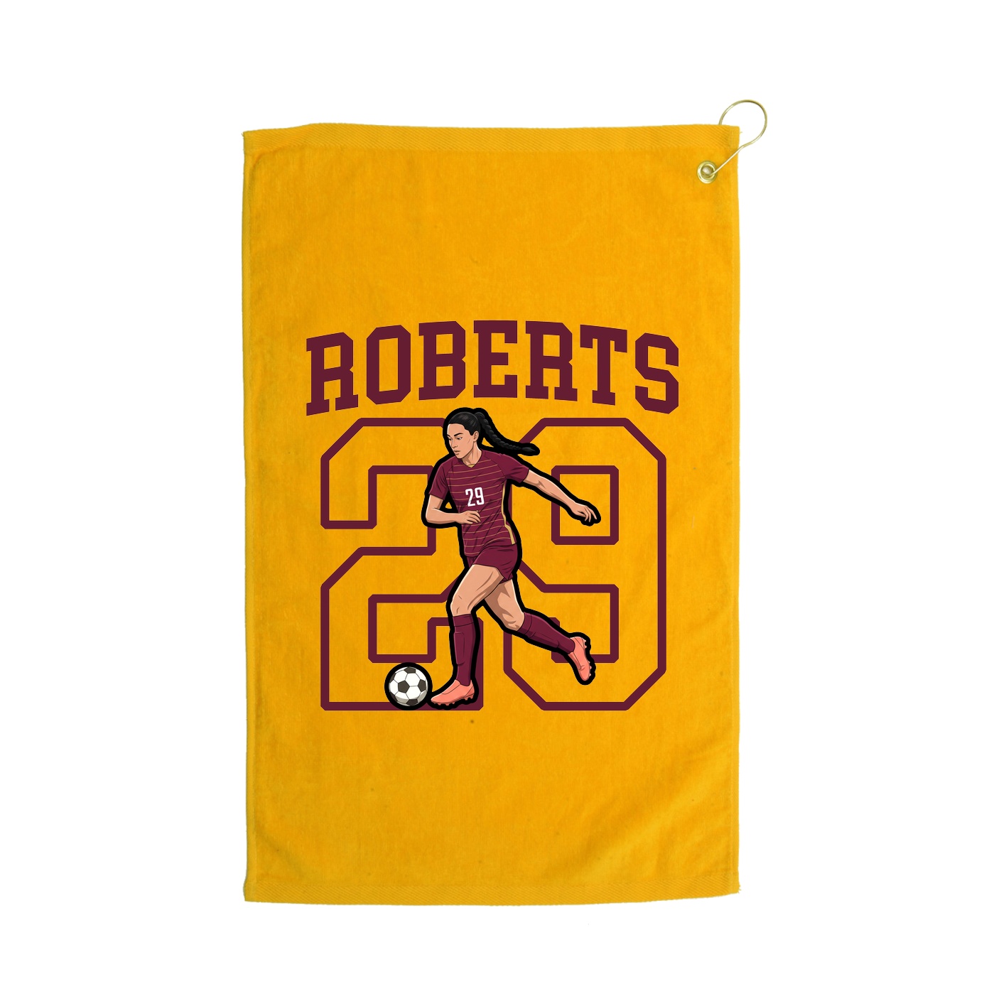 Golf Towel — Shirsey in Gold