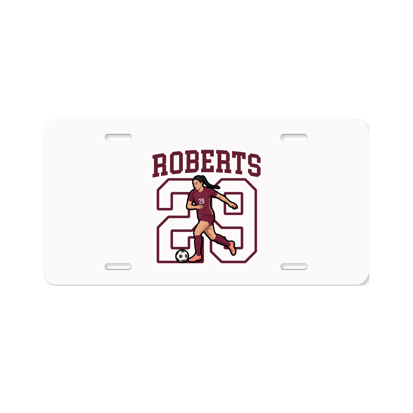 License Plate — Shirsey in Classic
