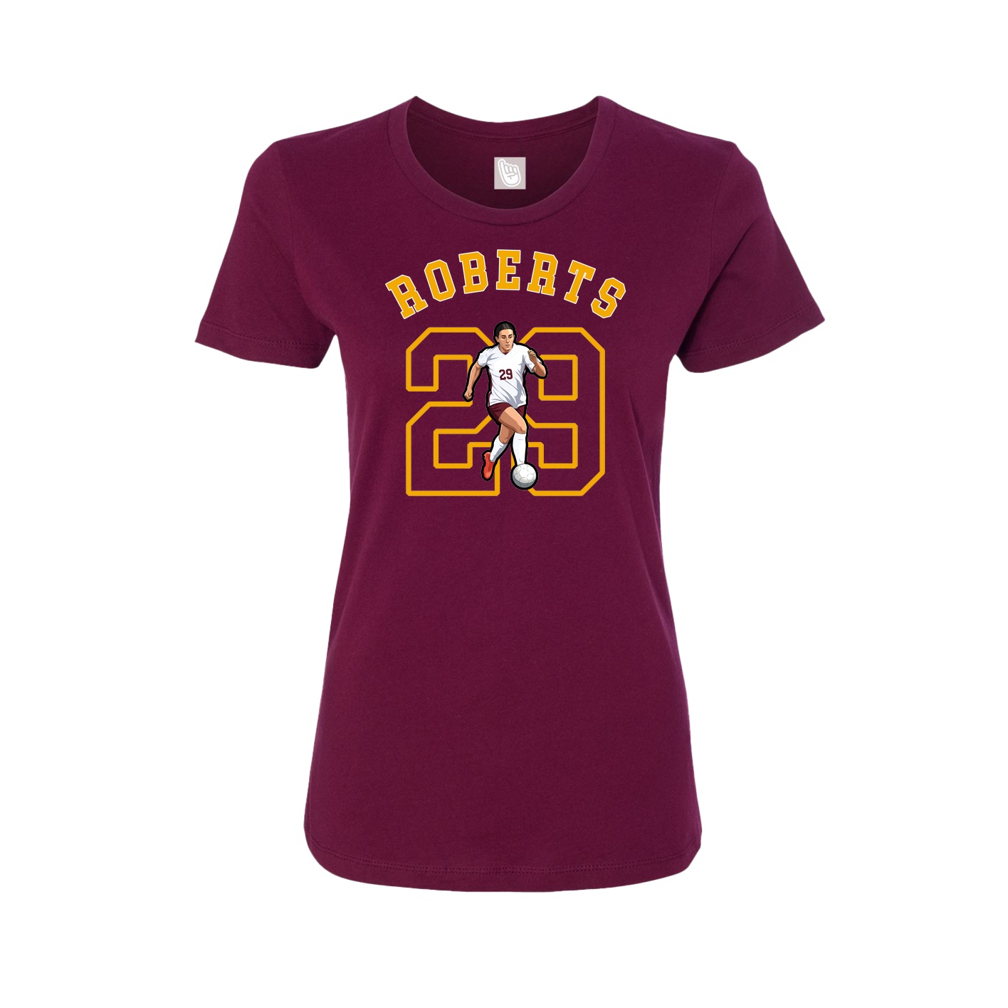 Womens Tee — Shirsey Arch in Maroon