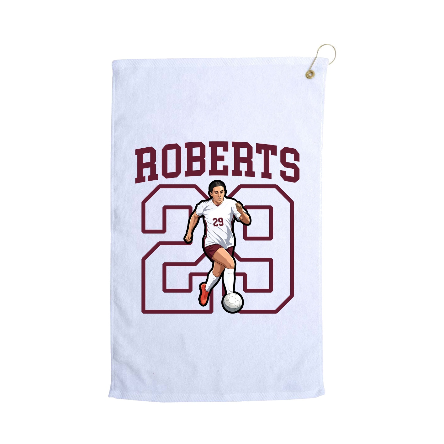 Golf Towel — Shirsey in White