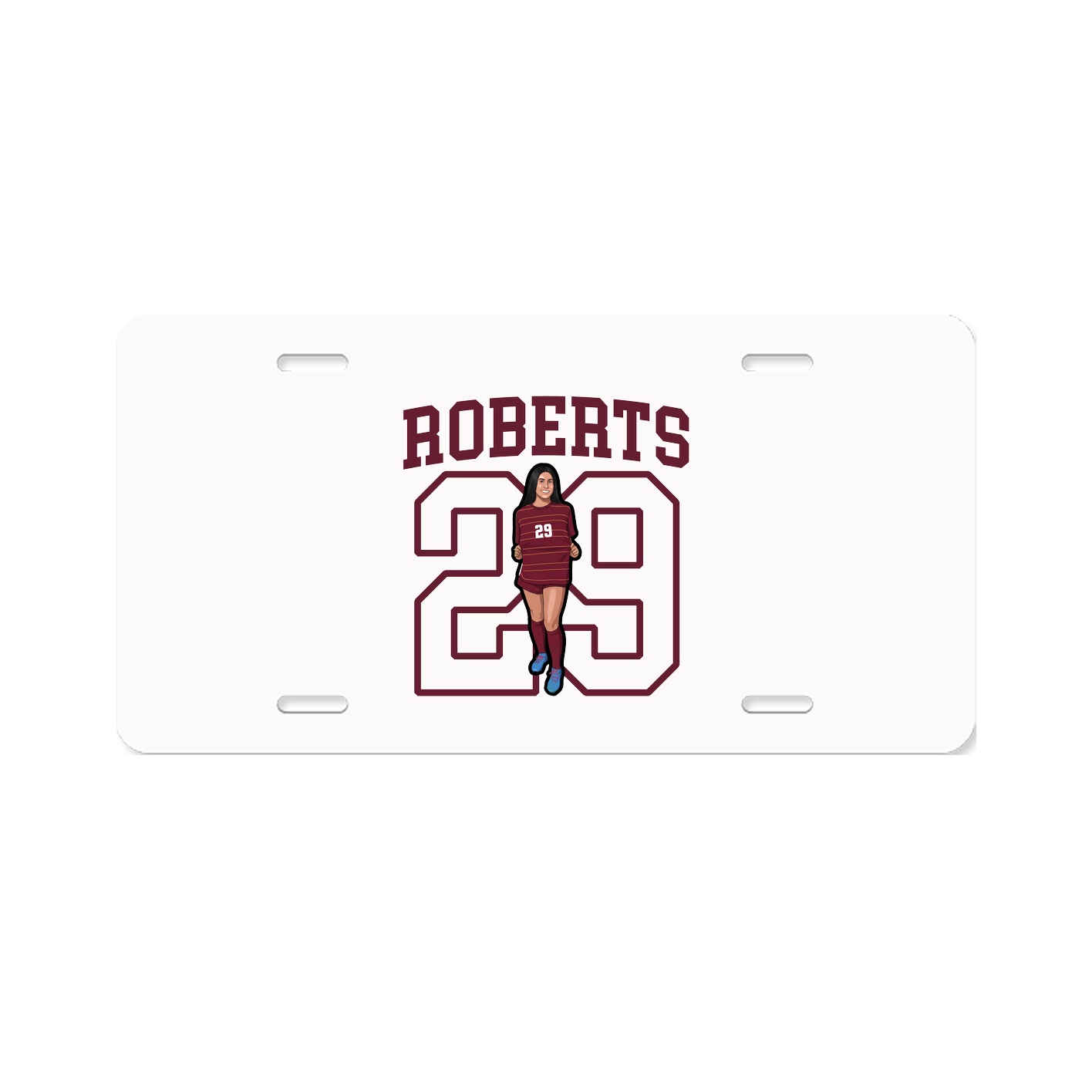 License Plate — Shirsey in Classic