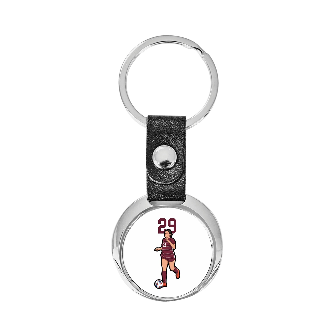 Key Chain — Number Top in Classic