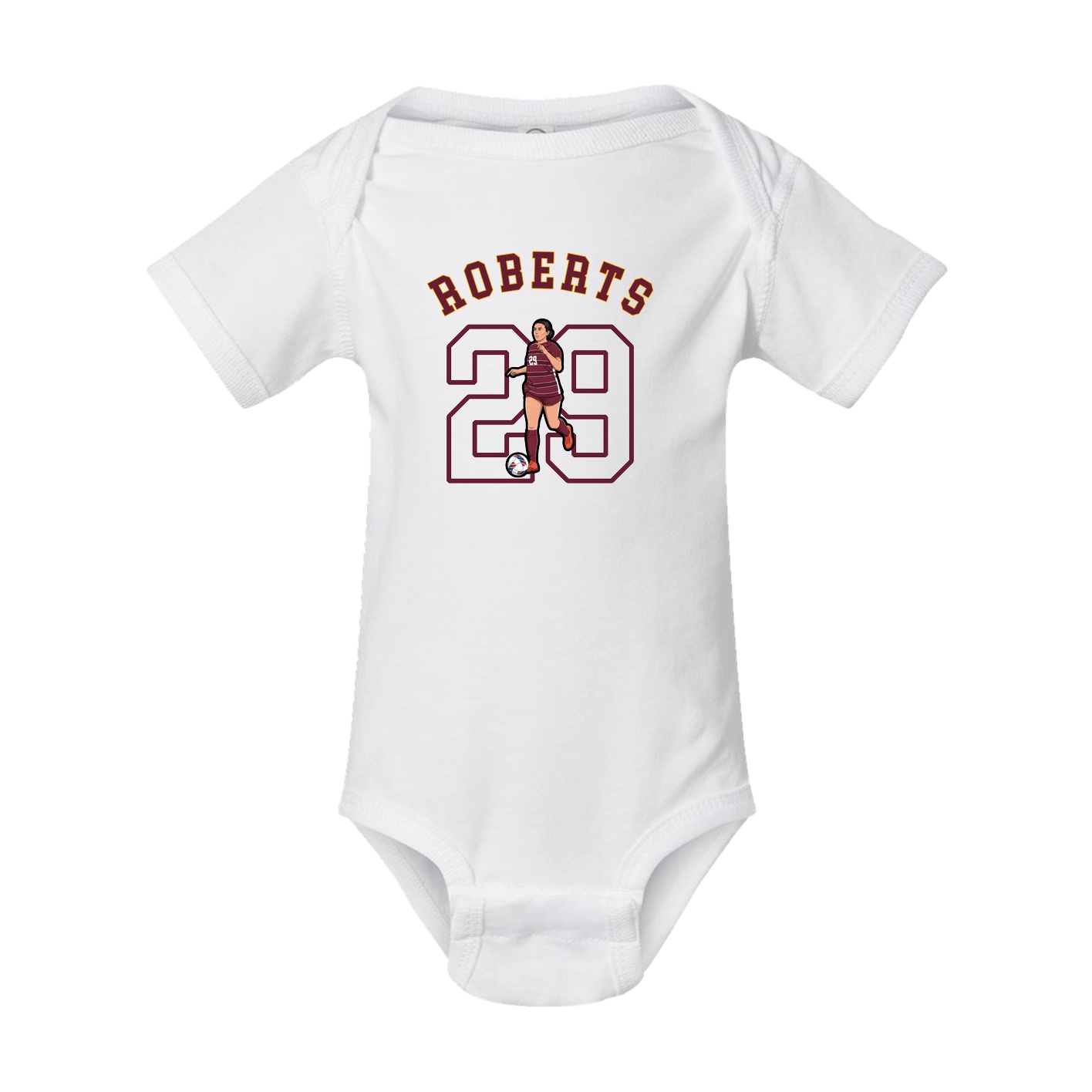 Baby Onesie — Shirsey Arch in White
