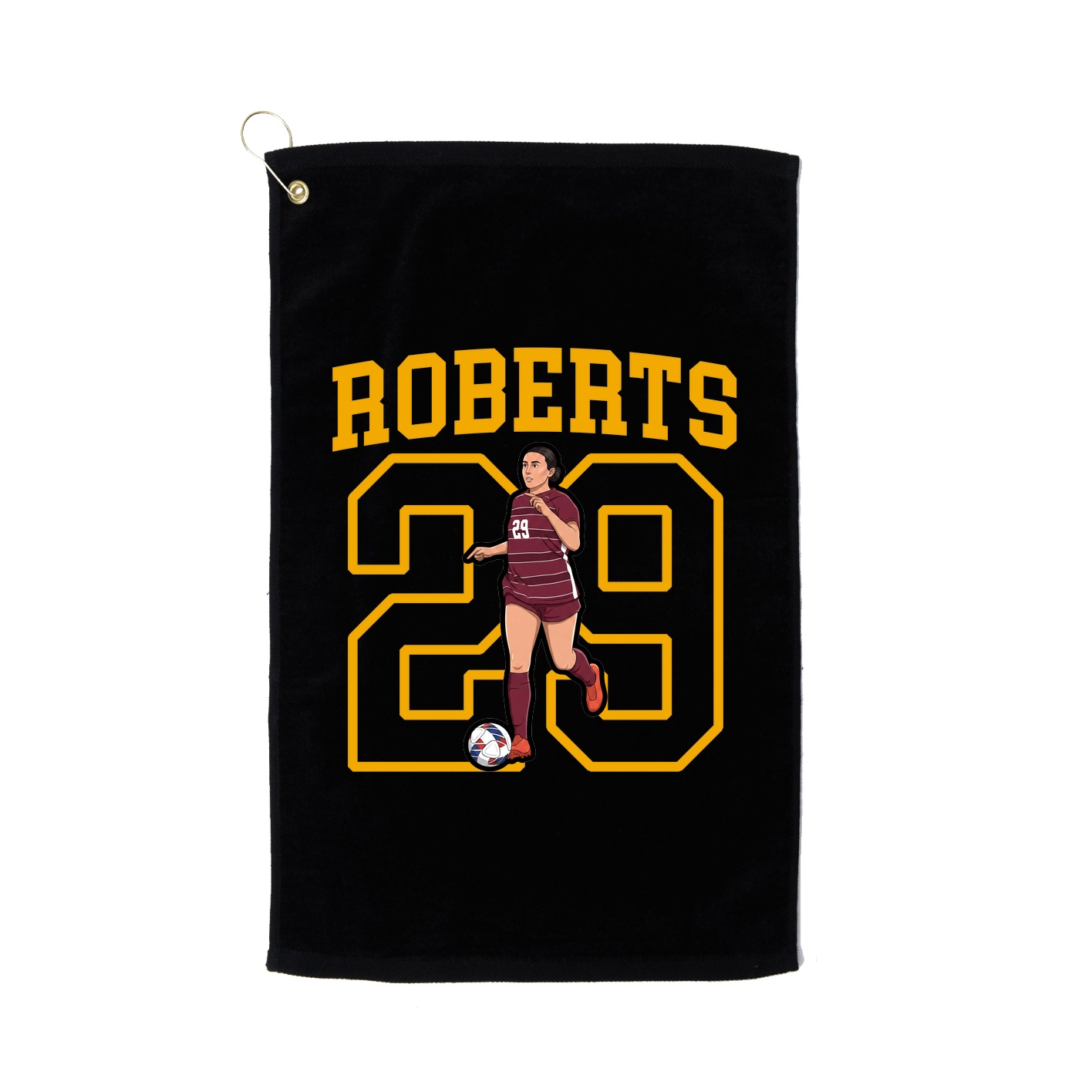 Golf Towel — Shirsey in Black