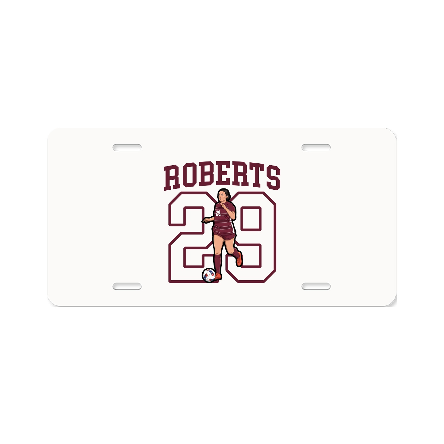 Aluminum License Plate