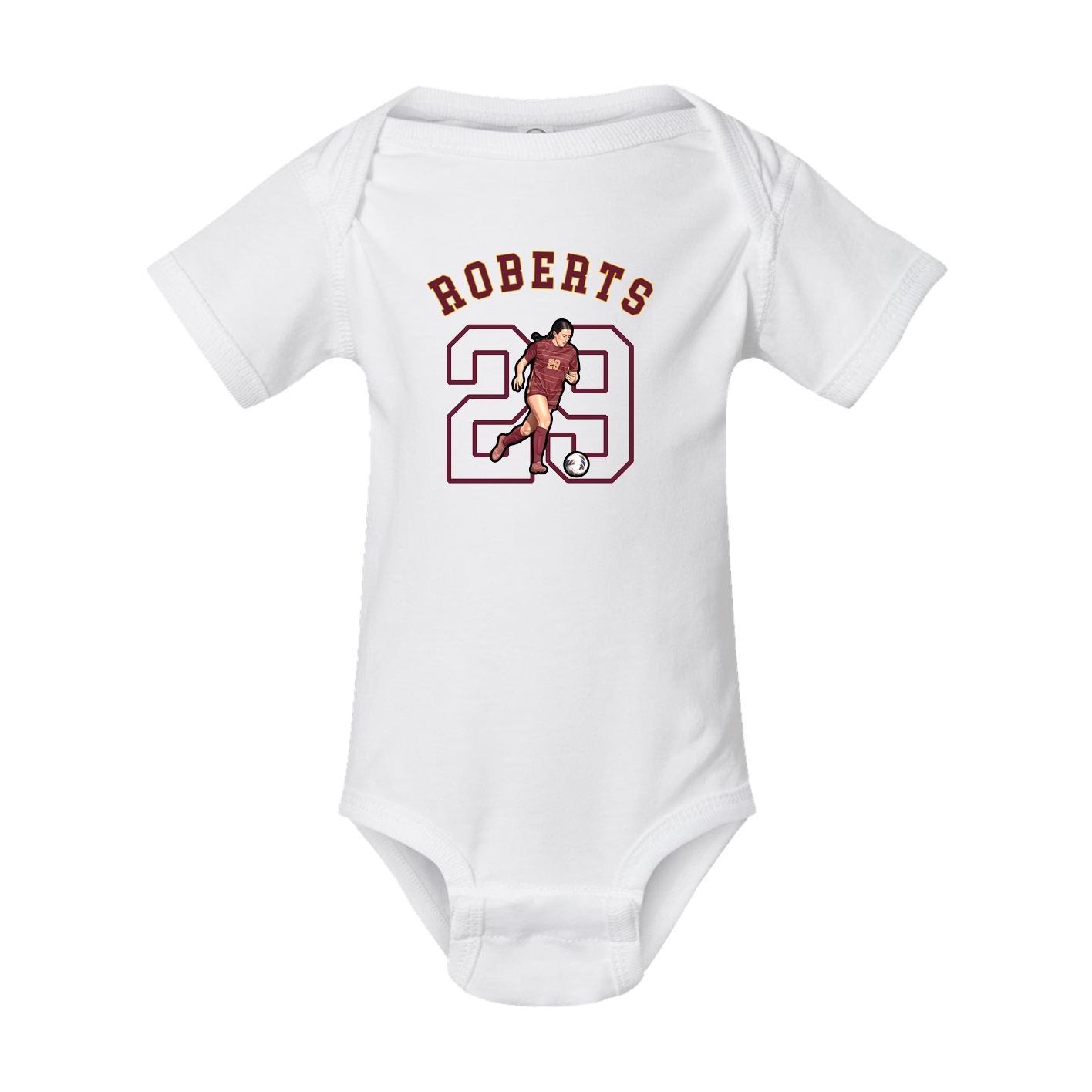Baby Onesie — Shirsey Arch in White