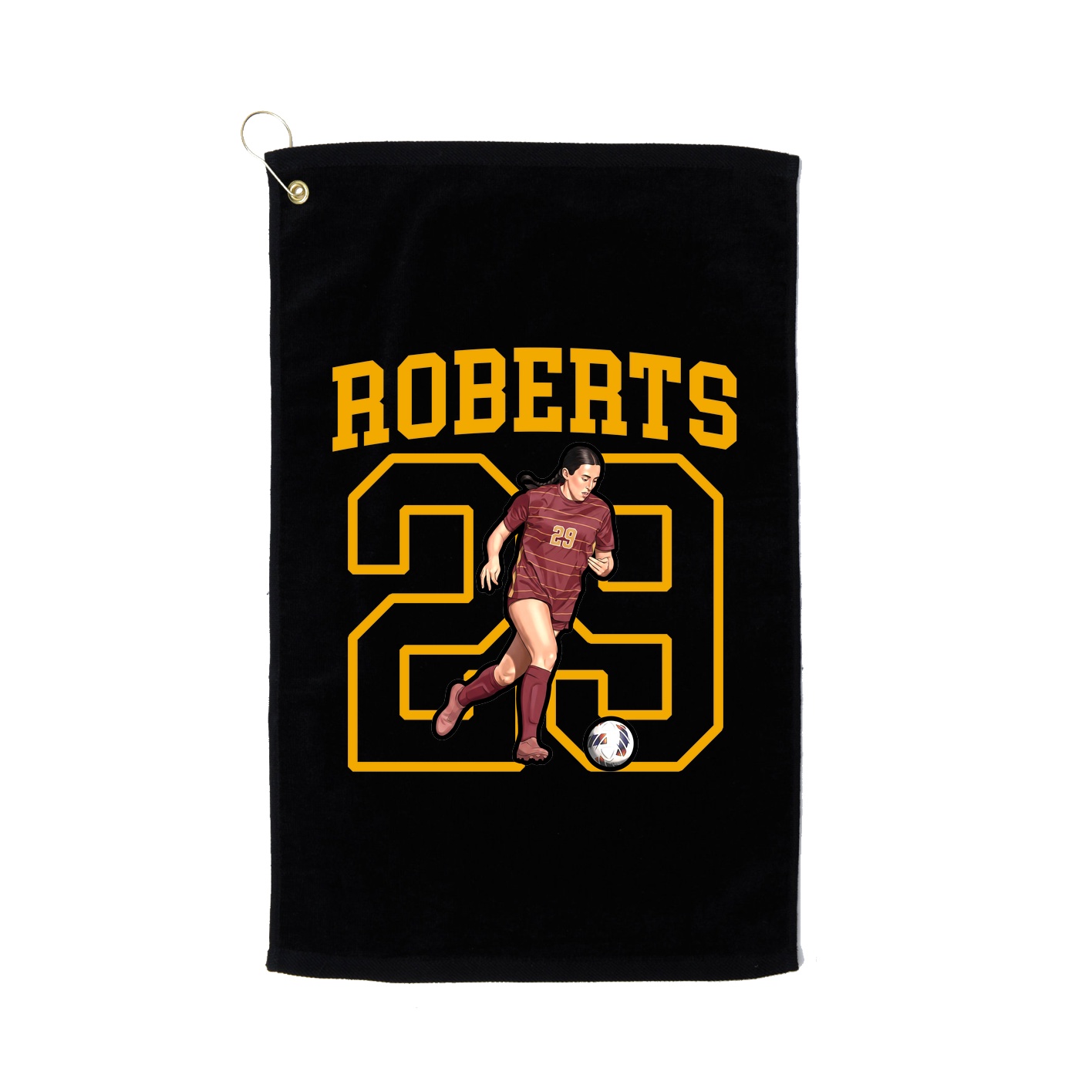 Golf Towel — Shirsey in Black