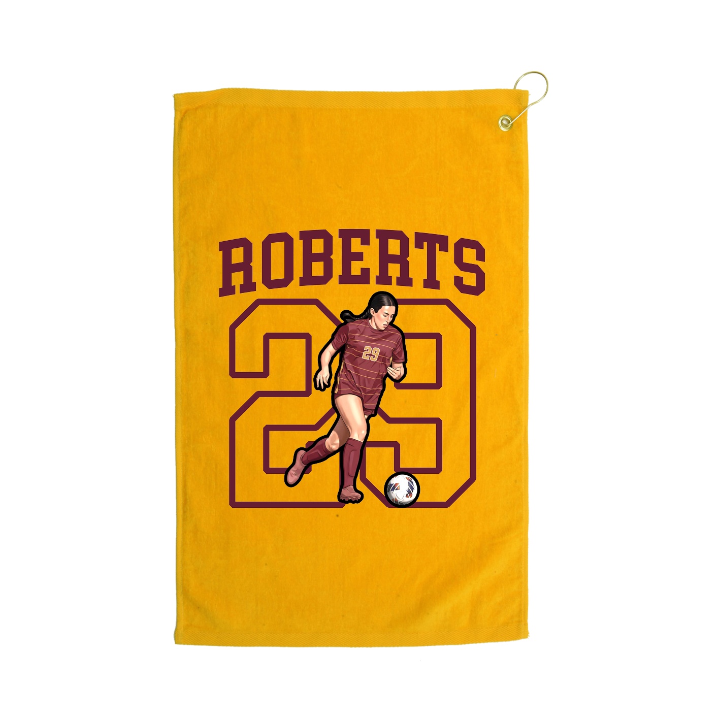 Golf Towel — Shirsey in Gold