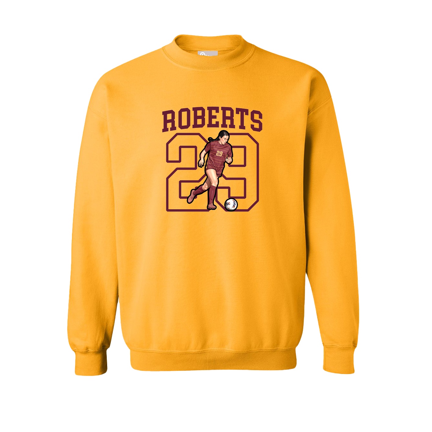 Fleece Crew — Shirsey in Gold