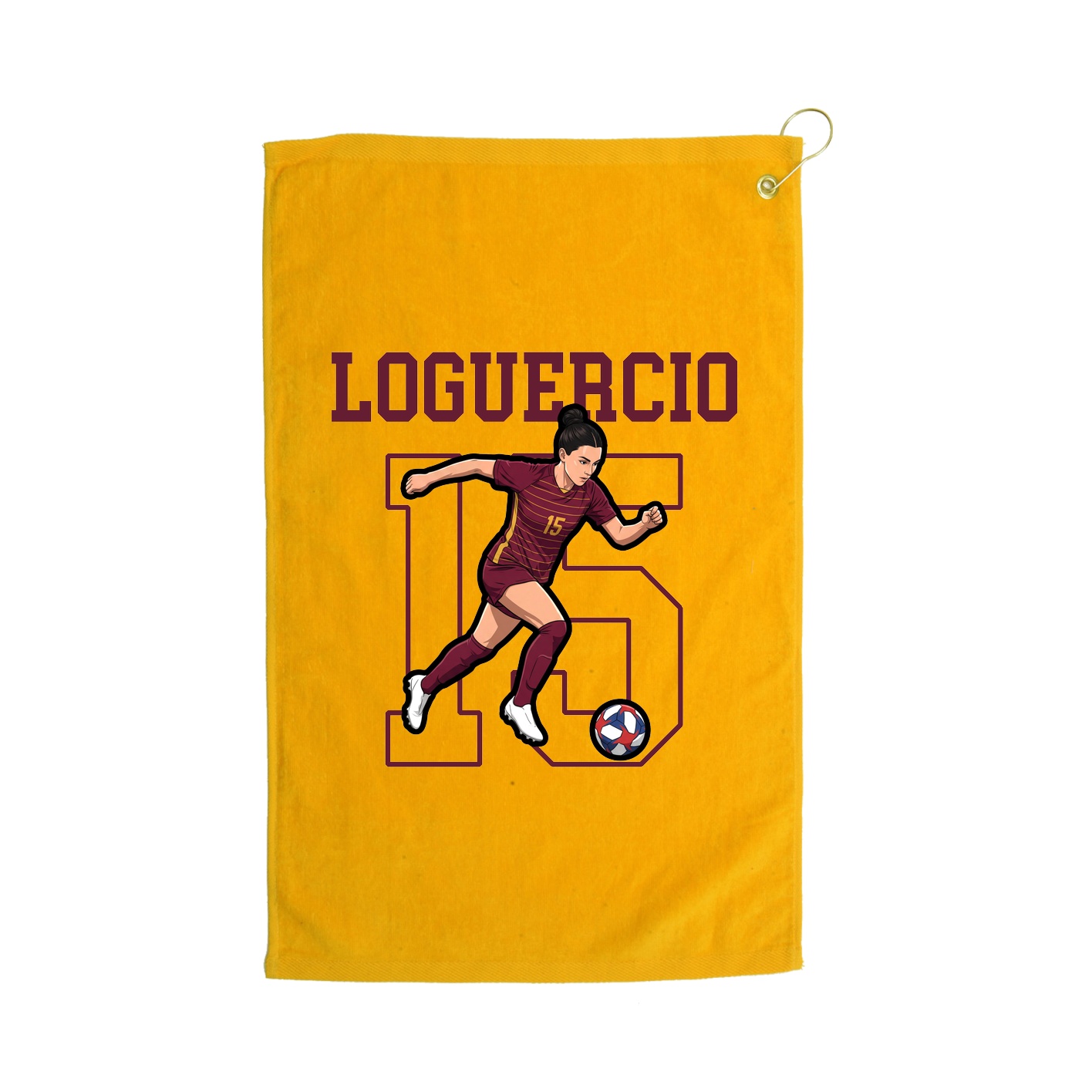Terry Velour Golf Towel