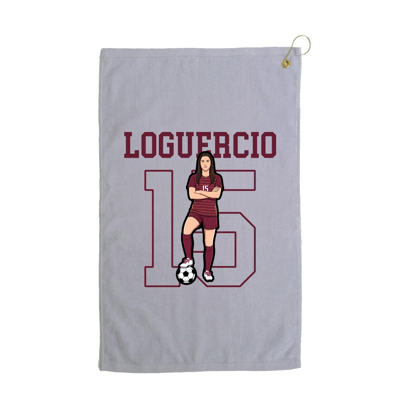 Golf Towel — Shirsey in Grey