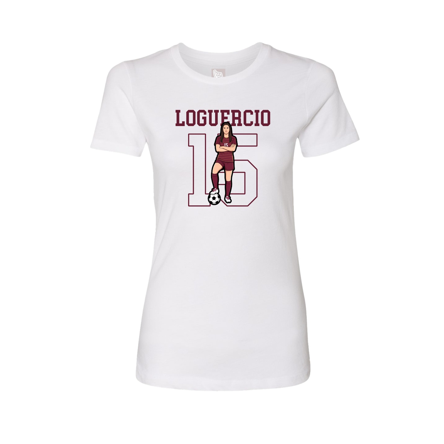Fitted Women's Tee — Shirsey in White