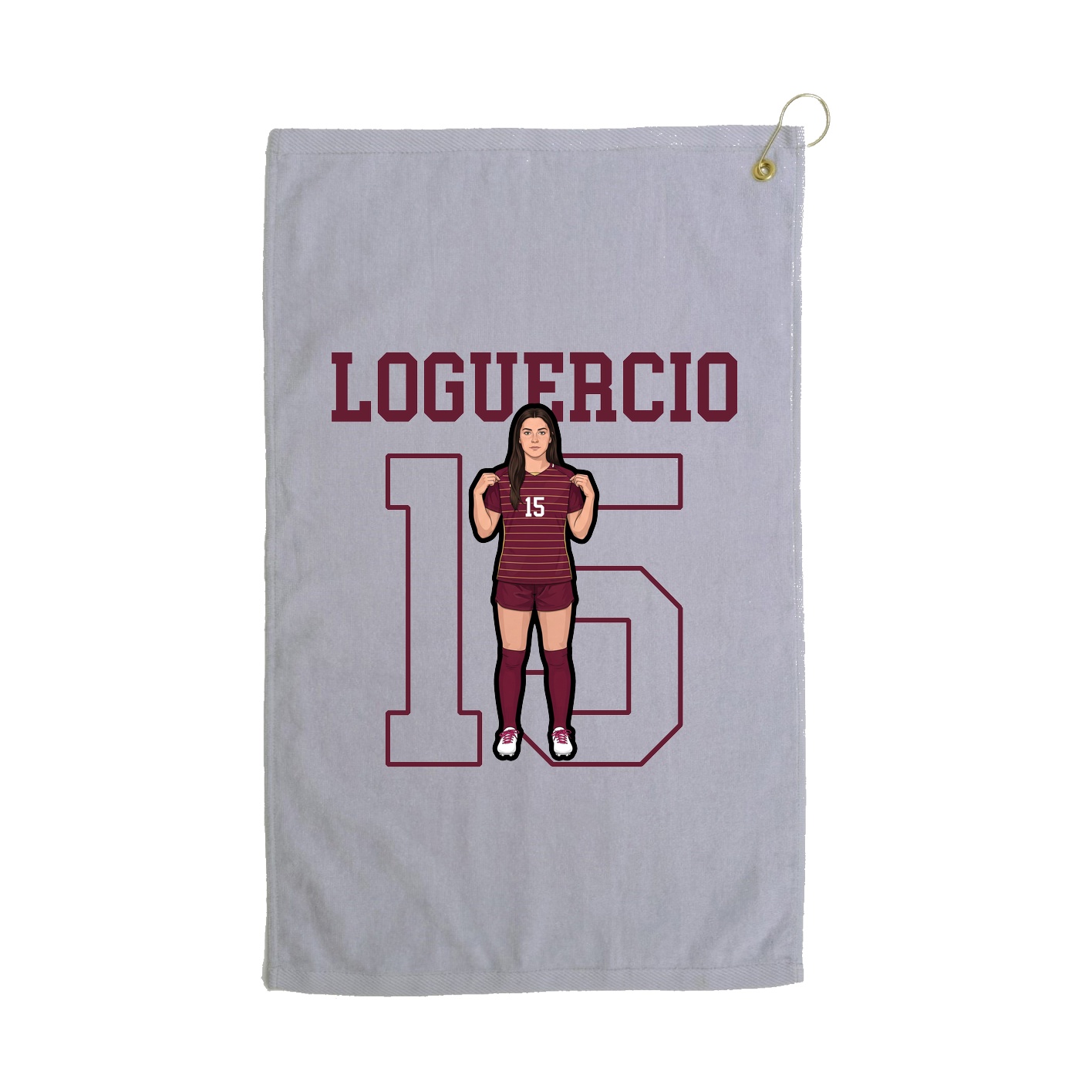 Golf Towel — Shirsey in Grey