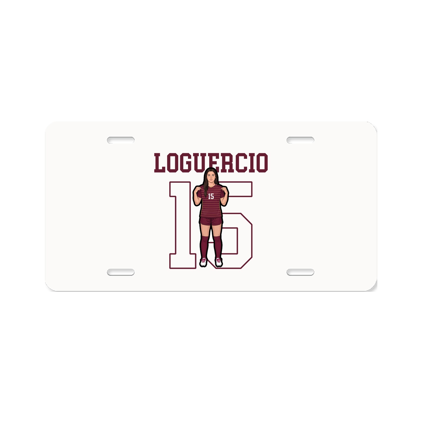 License Plate — Shirsey in Classic
