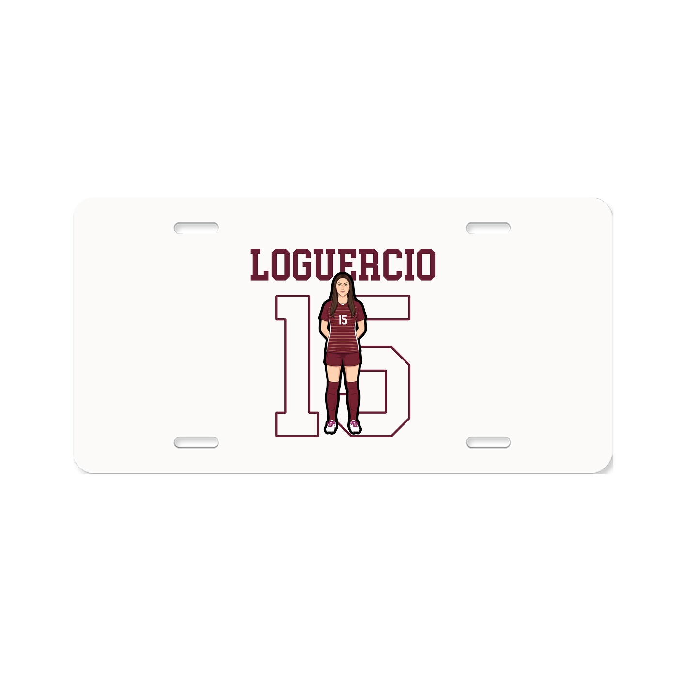 License Plate — Shirsey in Classic