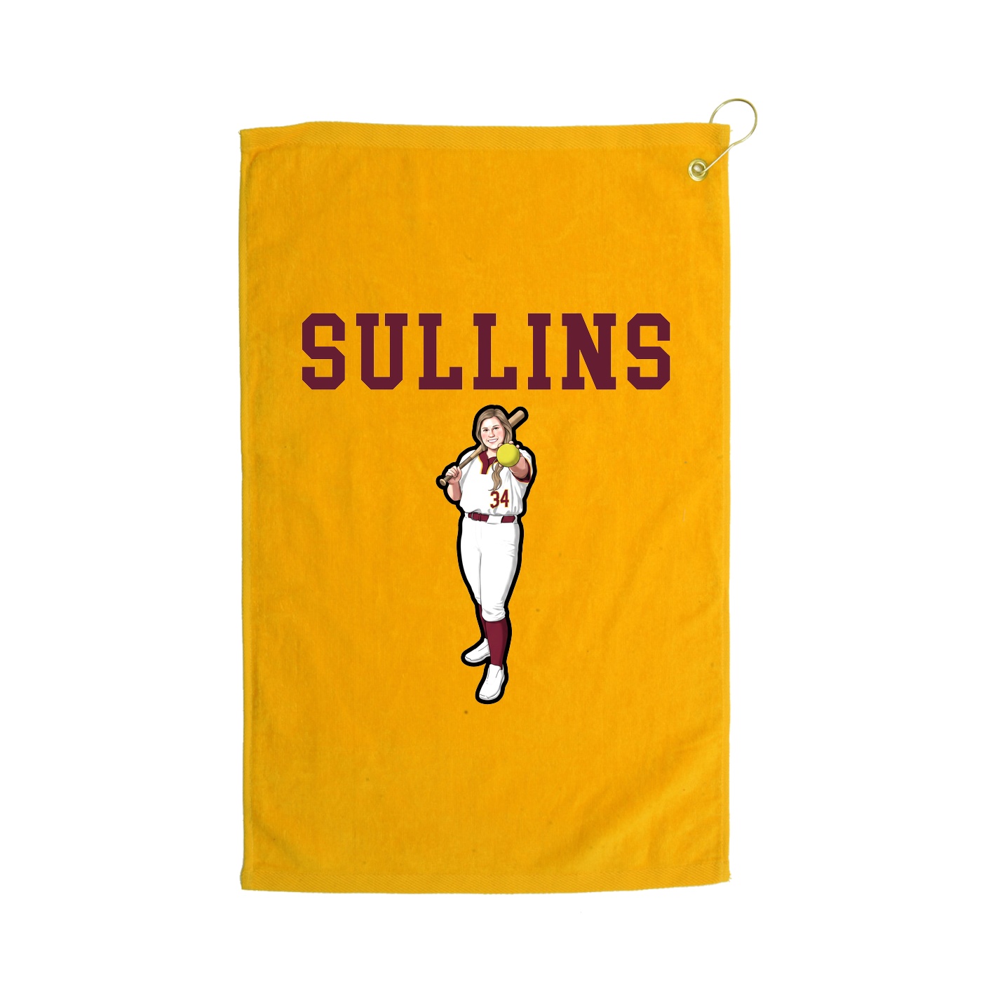 Golf Towel — Shirsey in Gold