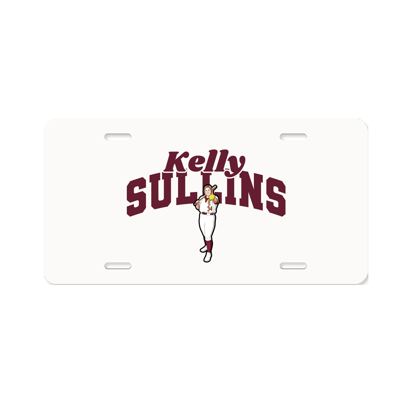 License Plate — Signature Arch in Classic