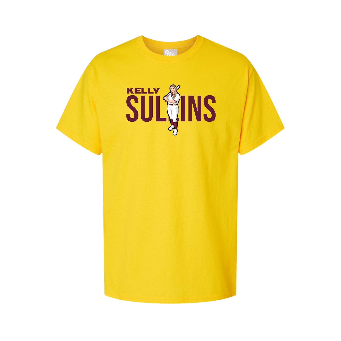 Youth Tee — Player Name in Gold
