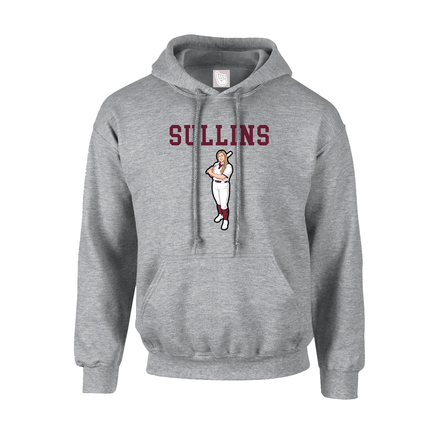 Hoodie — Shirsey in Grey