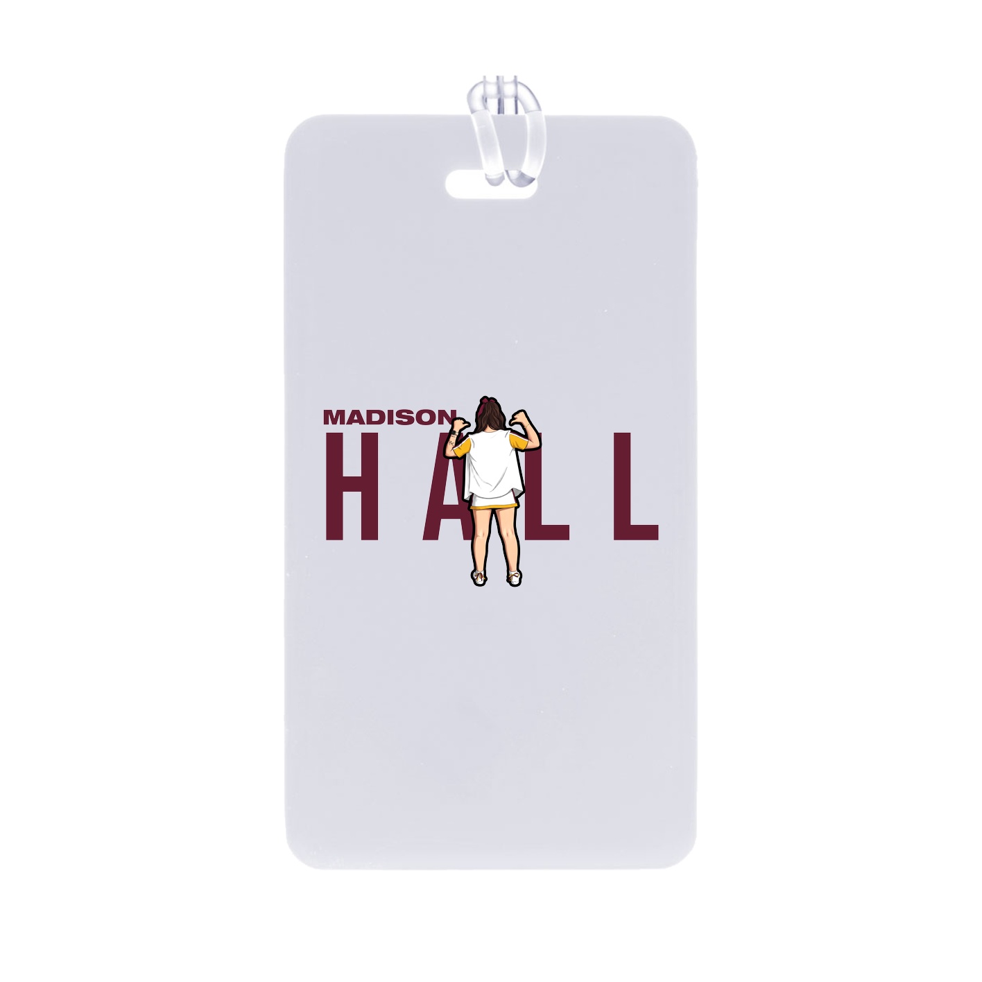 Bag Tag — Player Name in Classic