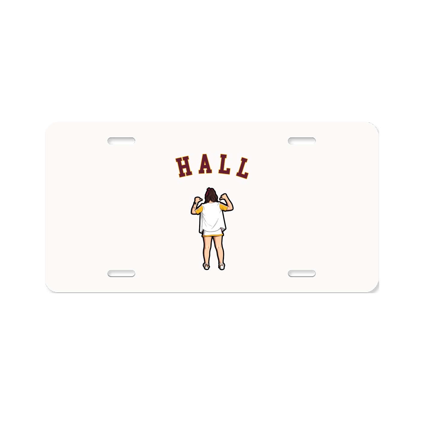 License Plate — Shirsey Arch in Classic