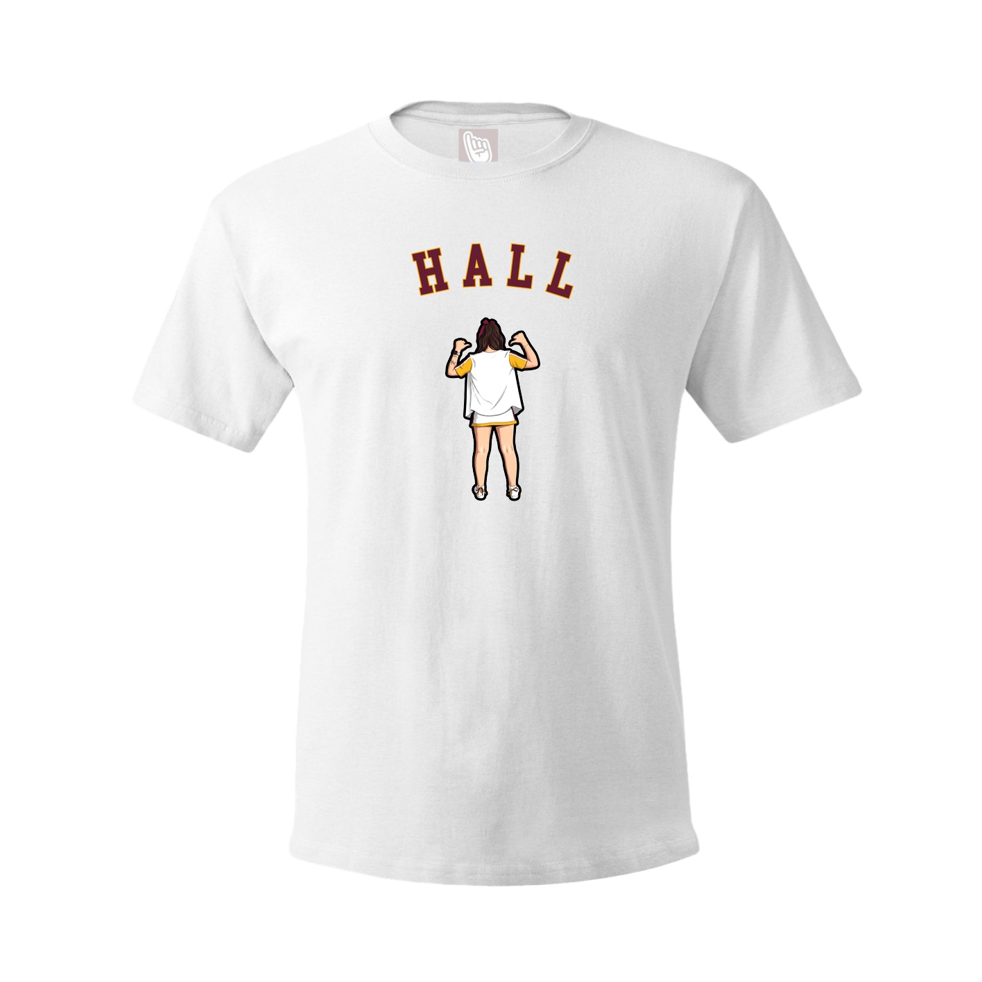 Tee — Shirsey Arch in White
